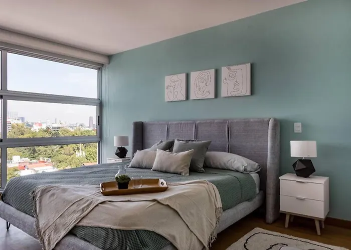 Apartment Departamento En Condesa Con Alberca Y Gimnasio