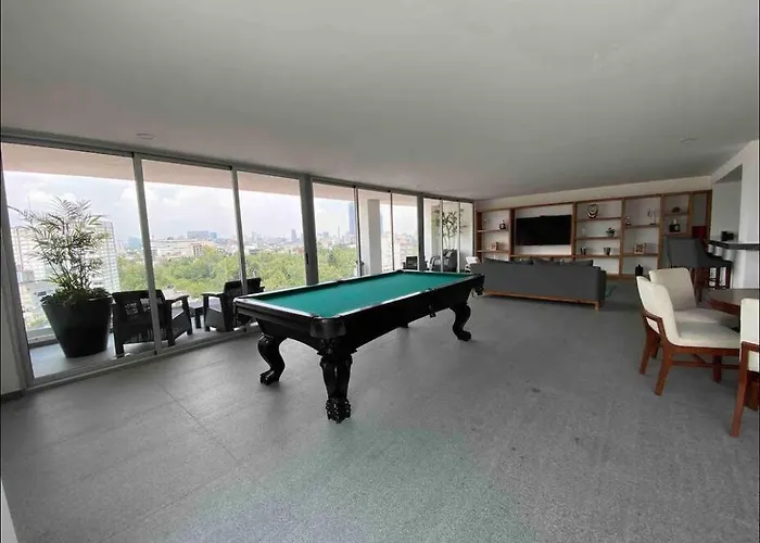 Departamento En Condesa Con Alberca Y Gimnasio Mexico City